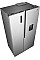 Холодильник SBS Gorenje, 179х62х91см, 2 двері, 344(197)л, А+, NF+, Інв., Зона св-ті, диспенсер, Зовн. Диспл, нерж
