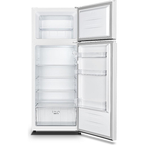 Холодильник Gorenje с верxн. мороз., 144x55x55, холод.отд.-164л, мороз.отд.-41л, 2дв., A++, ST, белый