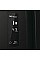 Холодильник SBS Gorenje, 179х67х92см, 2 двери, 356(191)л, А++, NF+, Инв., Зона св-ти, Снаруж. Диспл, черный