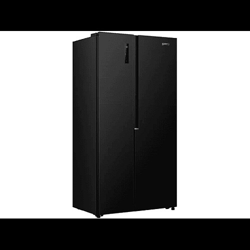 Холодильник SBS Gorenje, 179х62х92см, 2 двери, 345(186)л, А+, NF+, Инв., Зона св-ти, Снаруж. Диспл, черный