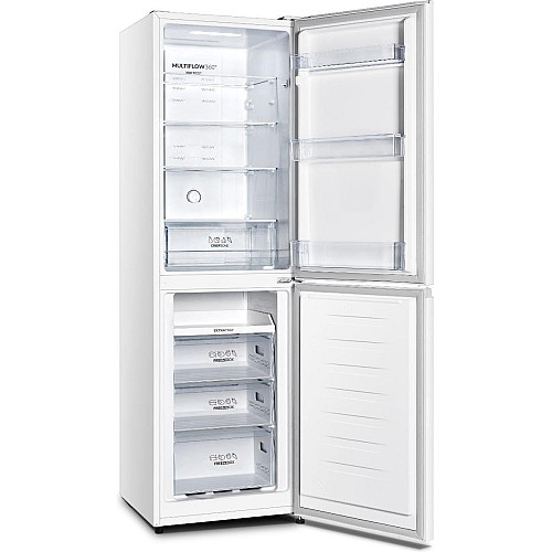 Холодильник с нижн. мороз. камерой Gorenje, 182х55х55см, 2 двери, 171(80)л, А+, NoFrost Plus, Зона св-ти, Белый