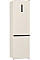 Холодильник с нижн. мороз. камерой Gorenje NRK6202AC4, 200х60х60см, 2 двери, 235(96)л, А+, NoFrost+, AdaptTech, Зона св-ти, LED Диспл внешний, бежевый