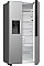 Холодильник SBS Gorenje, 179х70х92см, 2 двери, 376(190)л, А++, NF+, Инв., Зона св-ти, диспенсер, генератор льда, Снаруж. Диспл, нерж
