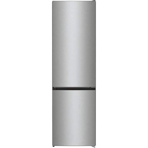 Холодильник с нижн. мороз. камерой Gorenje NRK6202EXL4 200х60х60см, 2 двери, 235(96)л, А++, NoFrost+, Зона св-ти, нержавеющая