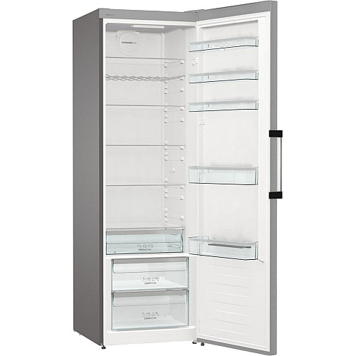 Холодильная камера Gorenje, 185x60х66, 398л, А++, дисплей, зона св-ти, матовый нерж