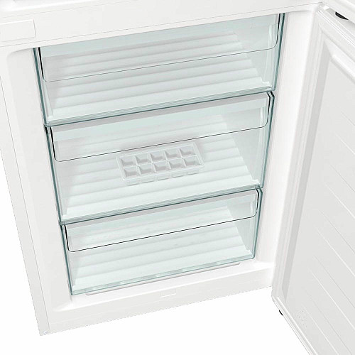 Холодильник с нижн. мороз. камерой Gorenje, 200х60х60см, 2 двери, 235(96)л, А++, NoFrost+, Зона св-ти, белый