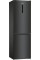 Холодильник Gorenje NRK619EABXL4 з нижн. мороз. камерою, 185х60х60см, 2 дв., Х- 204л, М- 96л, A+, NoFrost Plus, Fresh zone, чорний