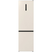 Холодильник з нижн. мороз. камерою Gorenje NRK6202AC4, 200х60х60см, 2 двері, 235( 96)л, А+, NoFrost+ , AdaptTech, Зона св-ті, LED Диспл зовнішній, ,бежевий