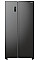 Холодильник SBS Gorenje, 179х67х92см, 2 двери, 356(191)л, А++, NF+, Инв., Зона св-ти, Снаруж. Диспл, черный