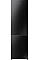 Холодильник Gorenje, с нижн. мороз. камерой, 200х60х60см, 2 дв., Х-238л, М-98л, A++, NoFrost Plus, Fresh zone, дисплей, черное стекло