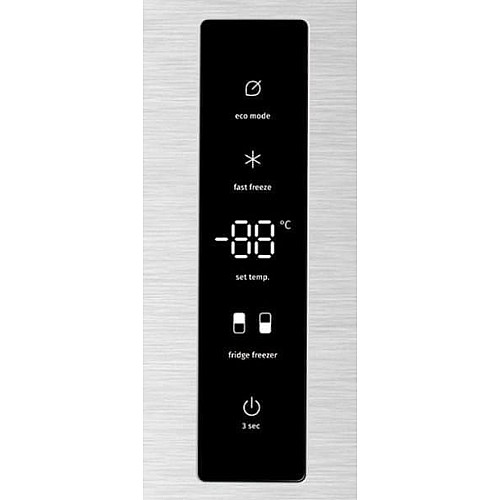 Холодильник с нижн. мороз. камерой Gorenje, 200х60х60см, 2 двери, 238(86)л, А+, NF+, Зона св-ти, Снаруж. Дисп, Нерж.