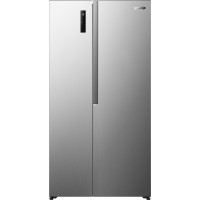Холодильник SBS Gorenje, 179х62х91см, 2 двері, 347(197)л, А+, NF+, Інв., Зона св-ті, Зовн. Диспл, нерж