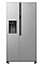 Холодильник SBS Gorenje, 179х70х92см, 2 двері, 376(190)л, А++, NF+, Інв., Зона св-ті, диспенсер, генератор льоду, Зовн. Диспл, нерж