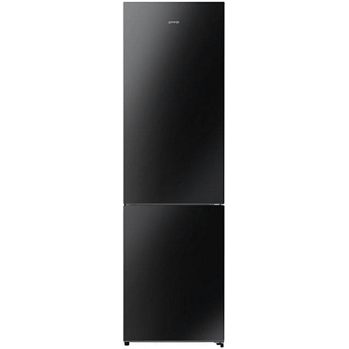 Холодильник з нижн. мороз. камерою Gorenje, 200х60х60см, 2 двері, 238(98)л, А+, NF+, Зона св-ті, Зовн. Дисп, чорний