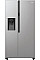 Холодильник SBS Gorenje, 179х70х92см, 2 двері, 376(190)л, А++, NF+, Інв., Зона св-ті, диспенсер, генератор льоду, Зовн. Диспл, нерж
