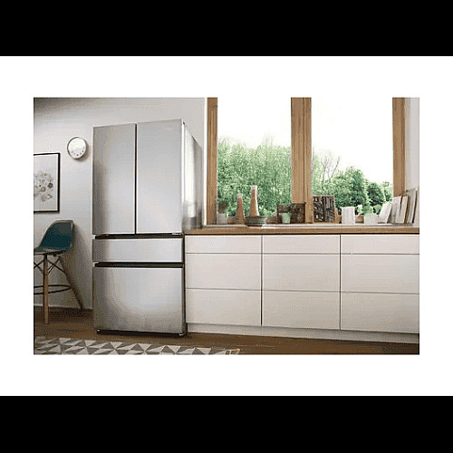 Холодильник SBS Gorenje, франц.дверца, 182x80x71см, 2 дв., Х-302л, М-178л, A+, NF+, Инвертор, Дисплей, Серый