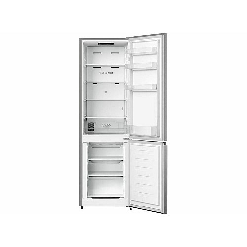 Холодильник с нижн. мороз. камерой Gorenje, 180х55х55см, 2 двери, 188(67)л, А+, NoFrost Plus, Зона св-ти, Серый
