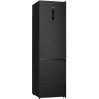 Холодильник з нижн. мороз. камерою Gorenje, 200х60х60см, 2 двері, 238(98)л, А+, NF+, Зона св-ті, Зовн. Дисп, Чорний