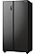 Холодильник SBS Gorenje, 179х67х92см, 2 двери, 356(191)л, А++, NF+, Инв., Зона св-ти, Снаруж. Диспл, черный