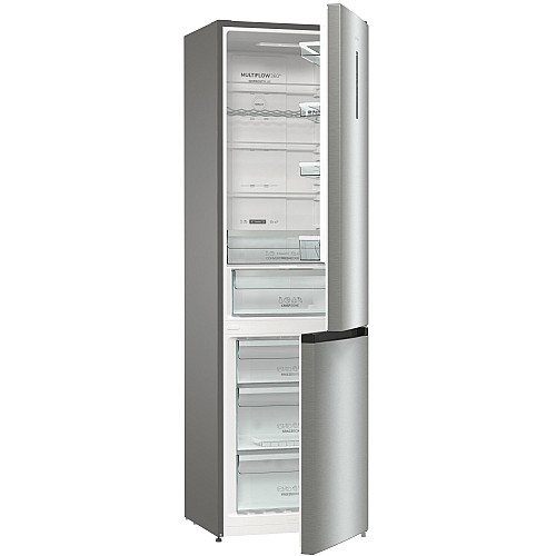 Холодильник с нижн. мороз. камерой Gorenje, 200х60х60см, 2 двери, 235(96)л, А++, Total NF, Зона св-ти, Снаруж. Диспл
