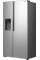 Холодильник SBS Gorenje, 179х62х91см, 2 двері, 347(181)л, А+, NF+, Інв., Зона св-ті, диспенсер, Внутр. Диспл, нерж