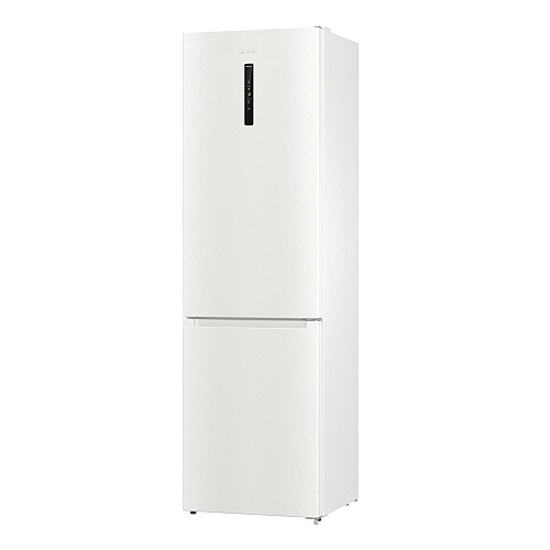 Холодильник з нижн. мороз. камерою Gorenje NRK6202AW4, 200х60х60см, 2 двері, 235( 96)л, А++, Total NF , Зона св-ті, Зовн. Диспл,
