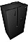 Холодильник SBS Gorenje, 179х62х92см, 2 двері, 344(197)л, А+, NF+, Інв., Зона св-ті, диспенсер, генератор льоду, Зовн. Диспл, чорний
