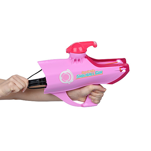 Іграшкова зброя Same Toy 2в1 Бластер м'ячик/сніг 30,5см, рожевий