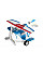 Літак металевий інерційний Same Toy Aircraft синій