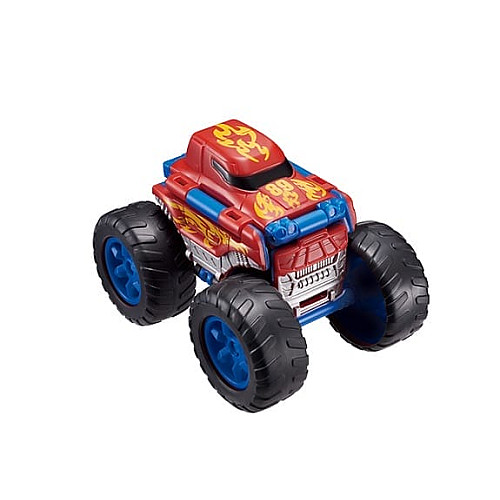 Машинка-трансформер Flip Cars 2в1 Монстр-трак Вовк