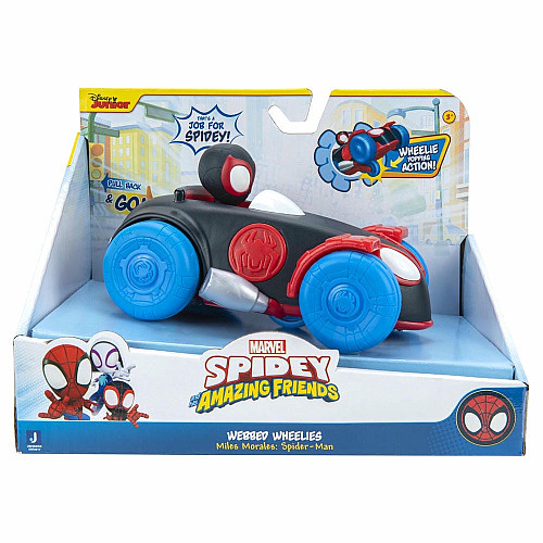 Машинка инерционная Spidey Pull Back Vehicle Майлз Моралес (Miles Morales)