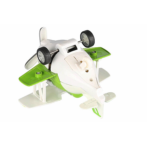 Літак металевий інерційний Same Toy Aircraft зелений