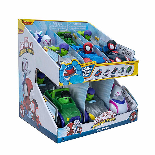 Машинка Spidey Little Vehicle Disc Dashers Привид-павук (Ghost Spider)