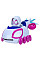 Машинка Spidey Little Vehicle Disc Dashers Привид-павук (Ghost Spider)