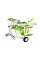 Літак металевий інерційний Same Toy Aircraft зелений