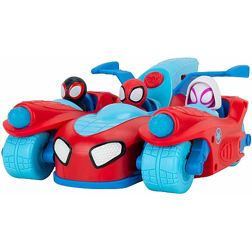 Ігровий набір 3 в 1 Spidey Deluxe Feature Vehicle Спліт команда Спайді (Spidey Team Split Racer)