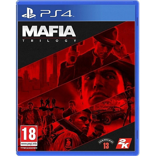 Гра консольна PS4 Mafia Trilogy, BD диск