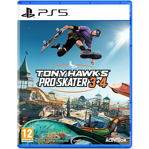 Игра консольная PS5 Tony Hawk Pro Skater 3+4, BD диск