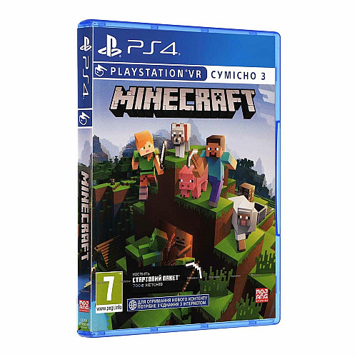 Гра консольна PS4 Minecraft, BD диск