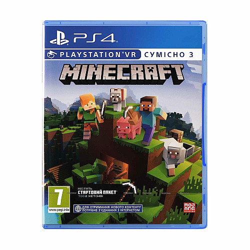 Гра консольна PS4 Minecraft, BD диск