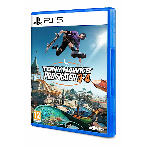 Игра консольная PS5 Tony Hawk Pro Skater 3+4, BD диск