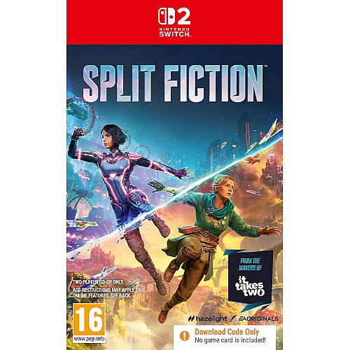 Гра консольна Switch 2 Split Fiction, код активації