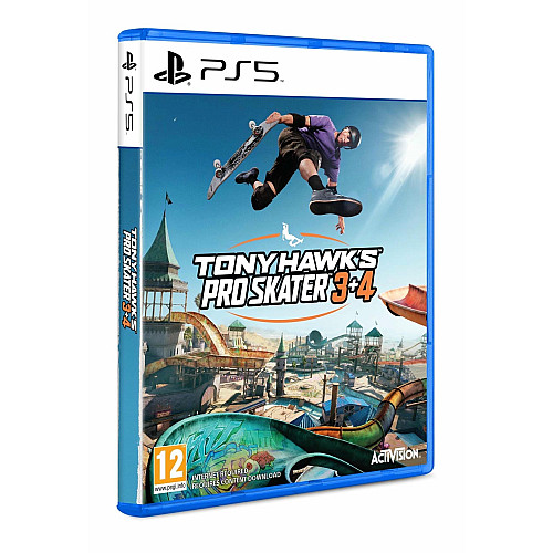 Игра консольная PS5 Tony Hawk Pro Skater 3+4, BD диск