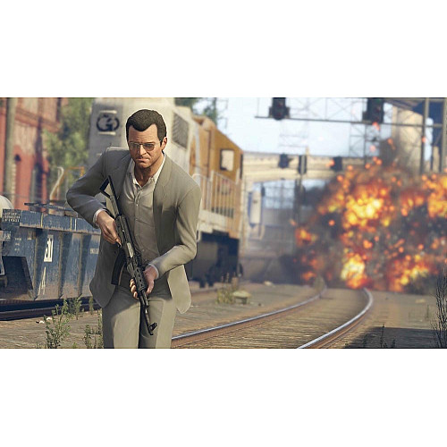 Игра консольная PS5 Grand Theft Auto V, BD диск