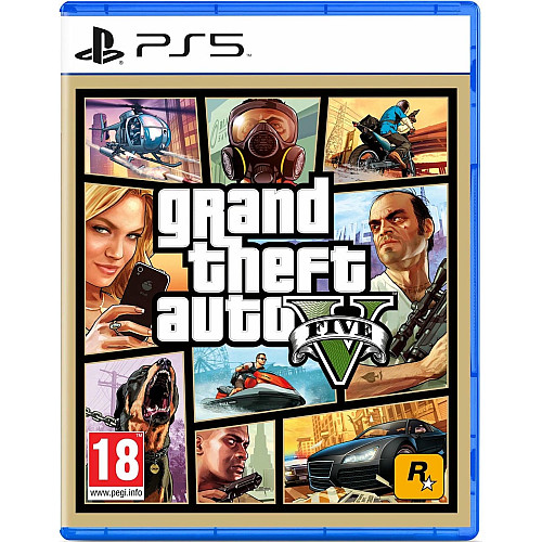 Игра консольная PS5 Grand Theft Auto V, BD диск