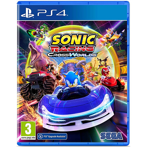 Игра консольная PS4 Sonic Racing: CrossWorlds, BD диск