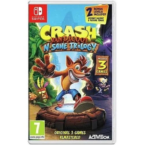 Гра консольна Switch CRASH BANDICOOT N. SANE TRILOGY, картридж