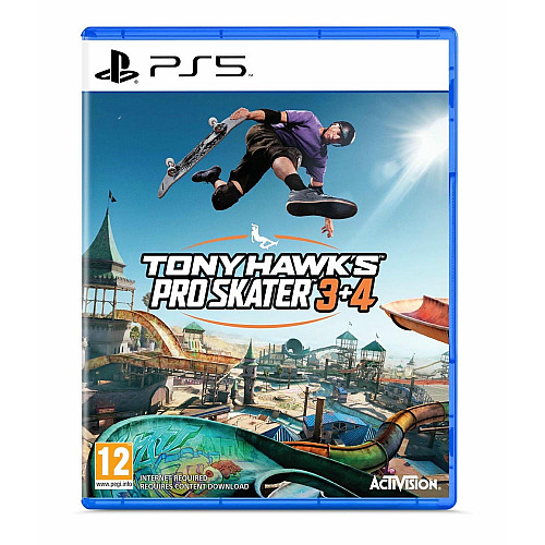 Игра консольная PS5 Tony Hawk Pro Skater 3+4, BD диск