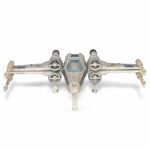 Ігрова колекційна фігурка Star Wars Medium Vehicle Транспорт та фігурка X-Wing (Blue 1) + Antoc Merric & R2-R9 12.5см