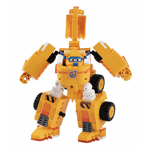 Конструктор-трансформер Super Wings Small Blocks 2в1 Buildable Transforming Vehicle Донни (Donnie)